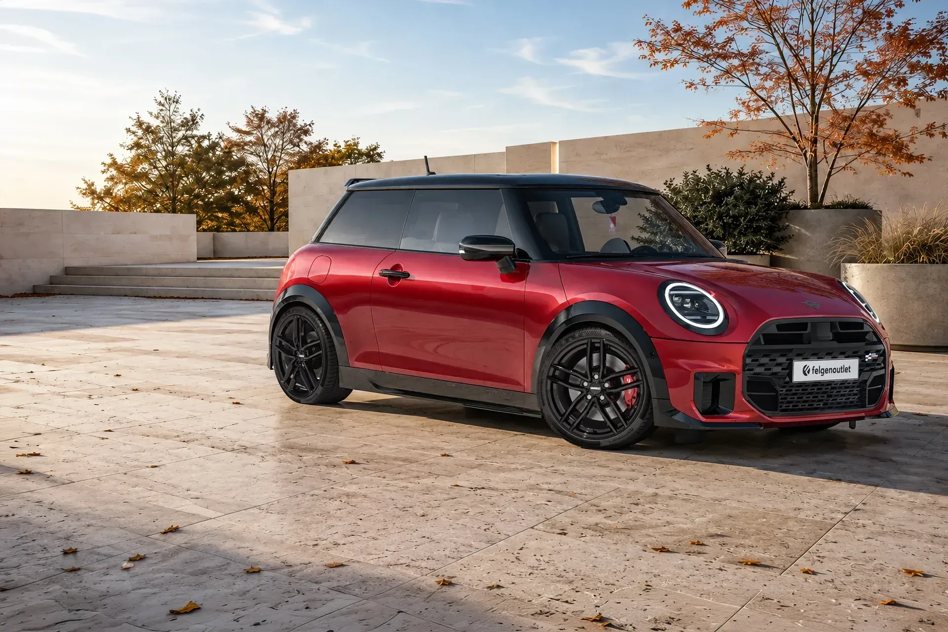 Mini Cooper John Cooper Works mit Dezent TR black