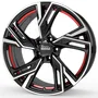 MAM RS5 black front polish red inside
