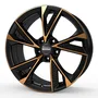 MAM RS6 matt black front copper