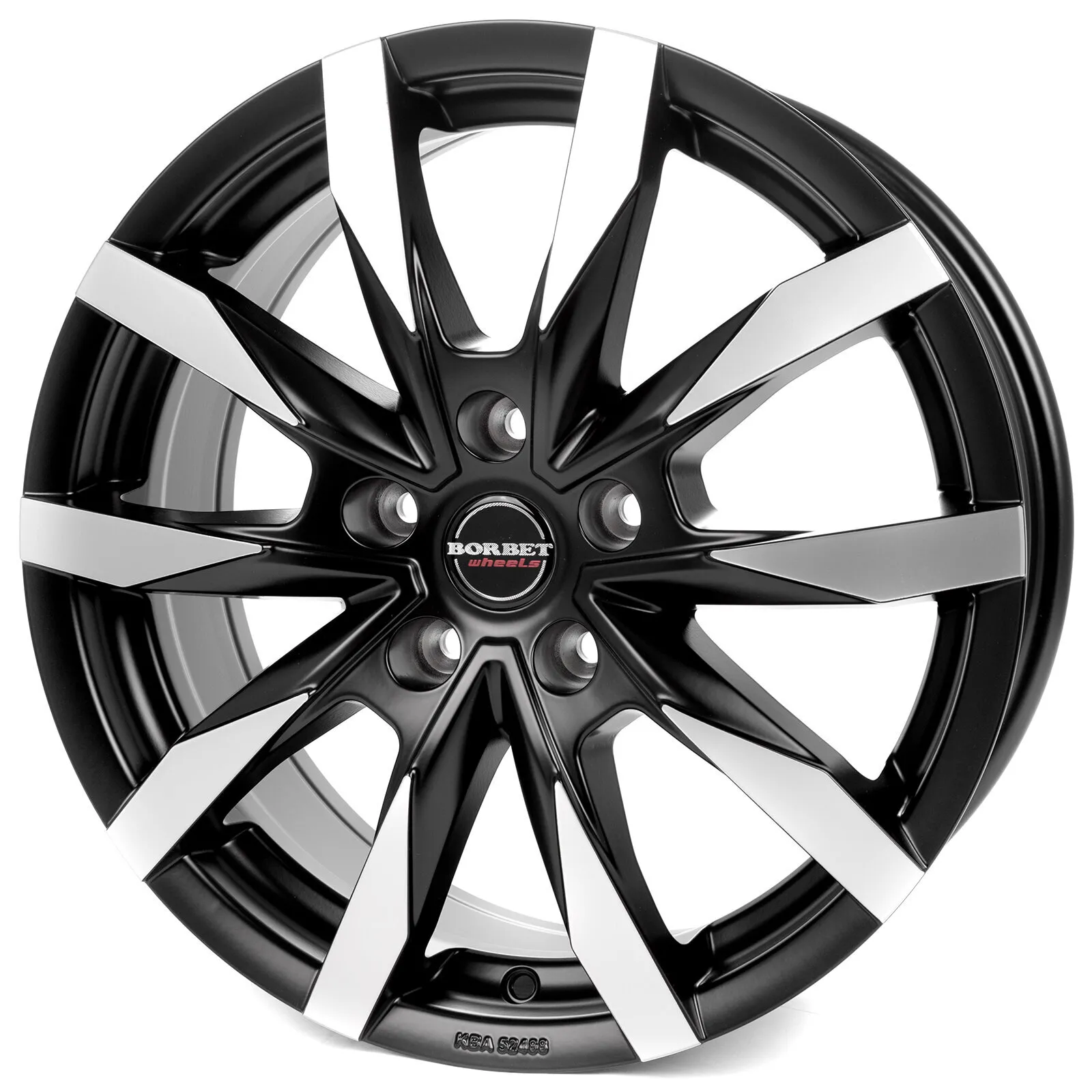 Borbet CW 5 - black polished matt