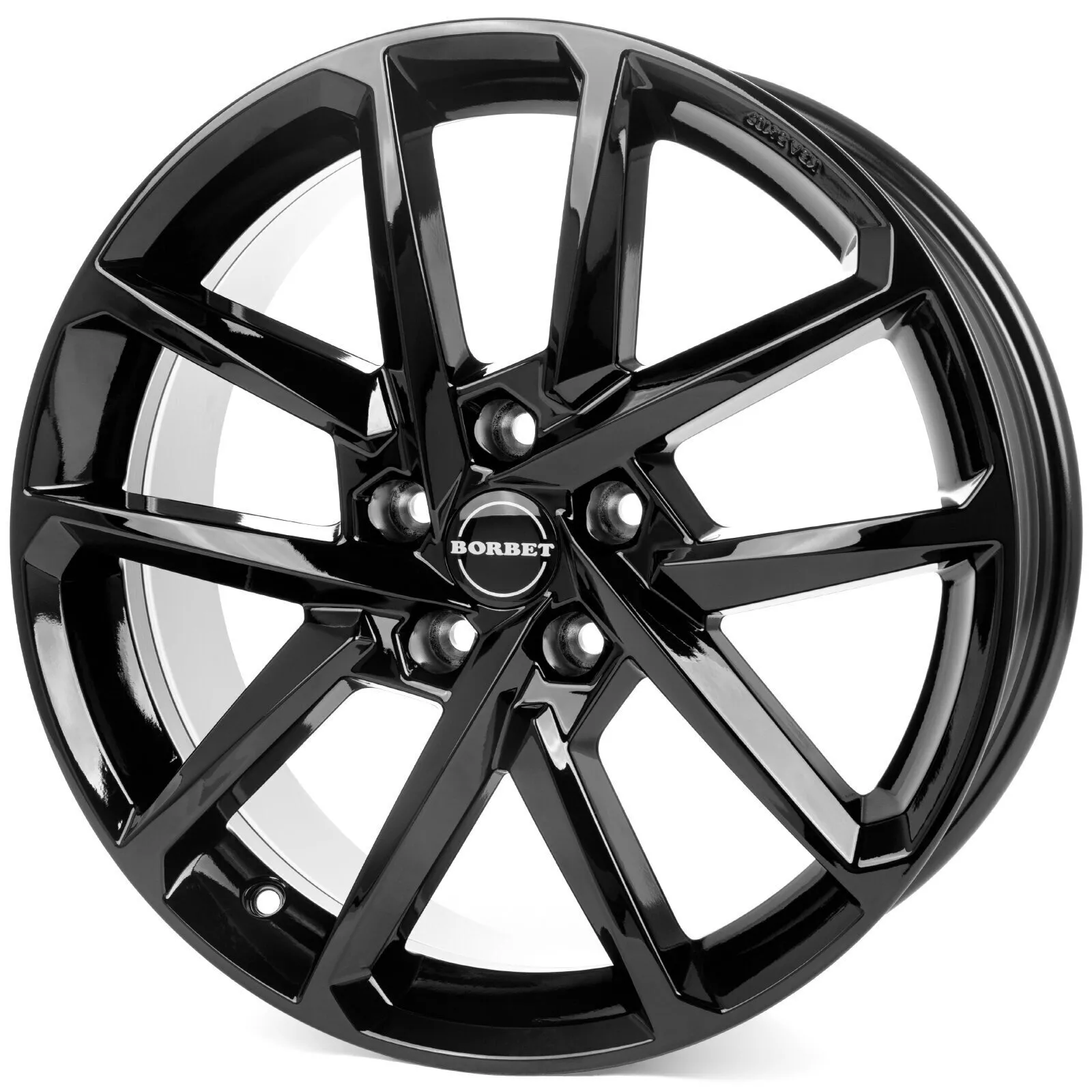 Borbet N - black glossy