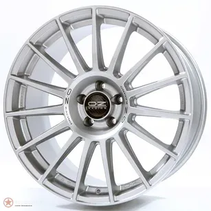 OZ Superturismo Dakar - Matt Race Silver + Black Lettering
