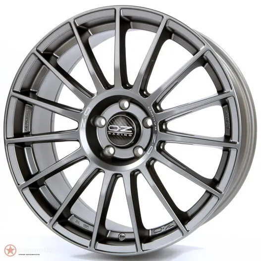 OZ Superturismo LM - Matt Graphite + Silver Lettering