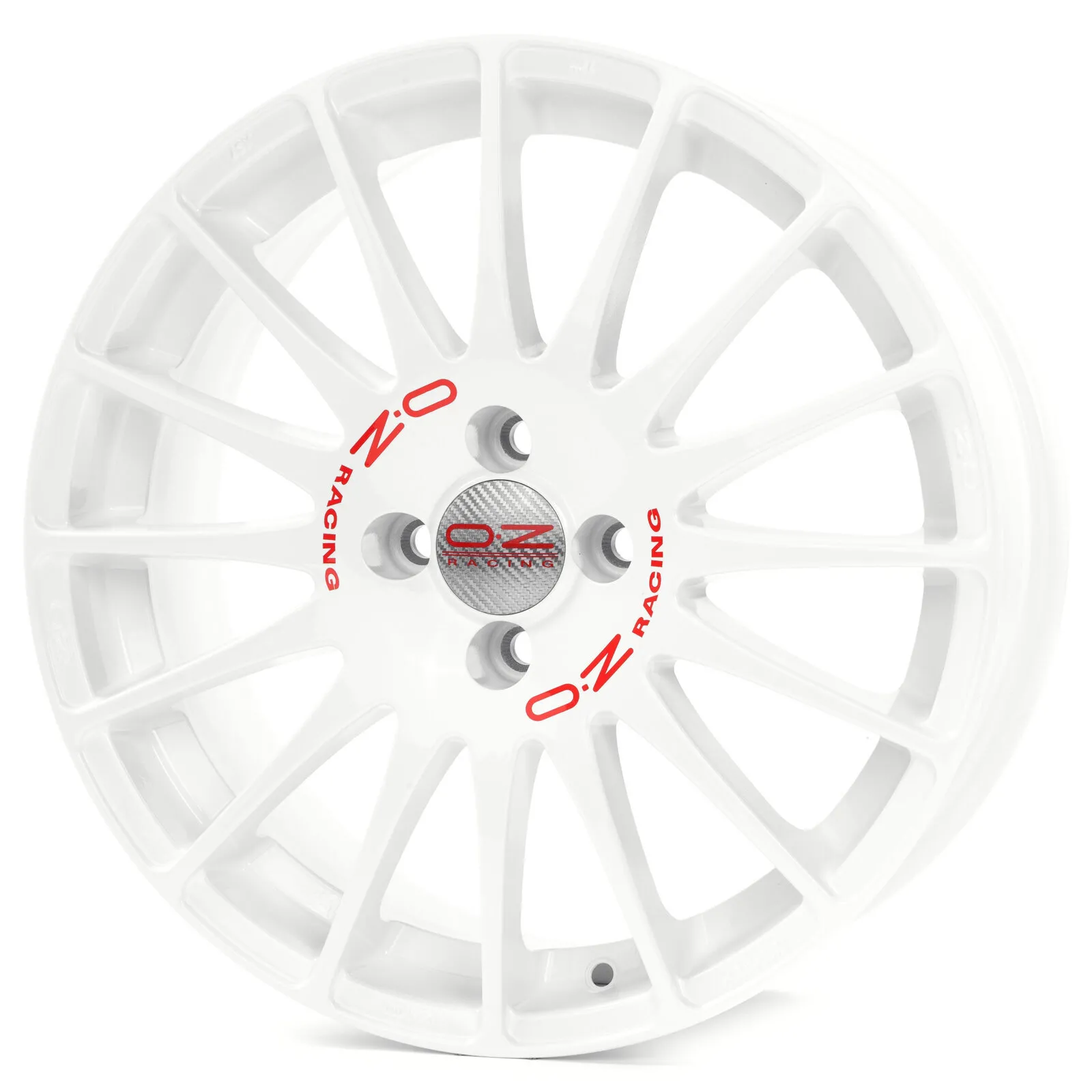 OZ Superturismo WRC - Race White + Red Lettering