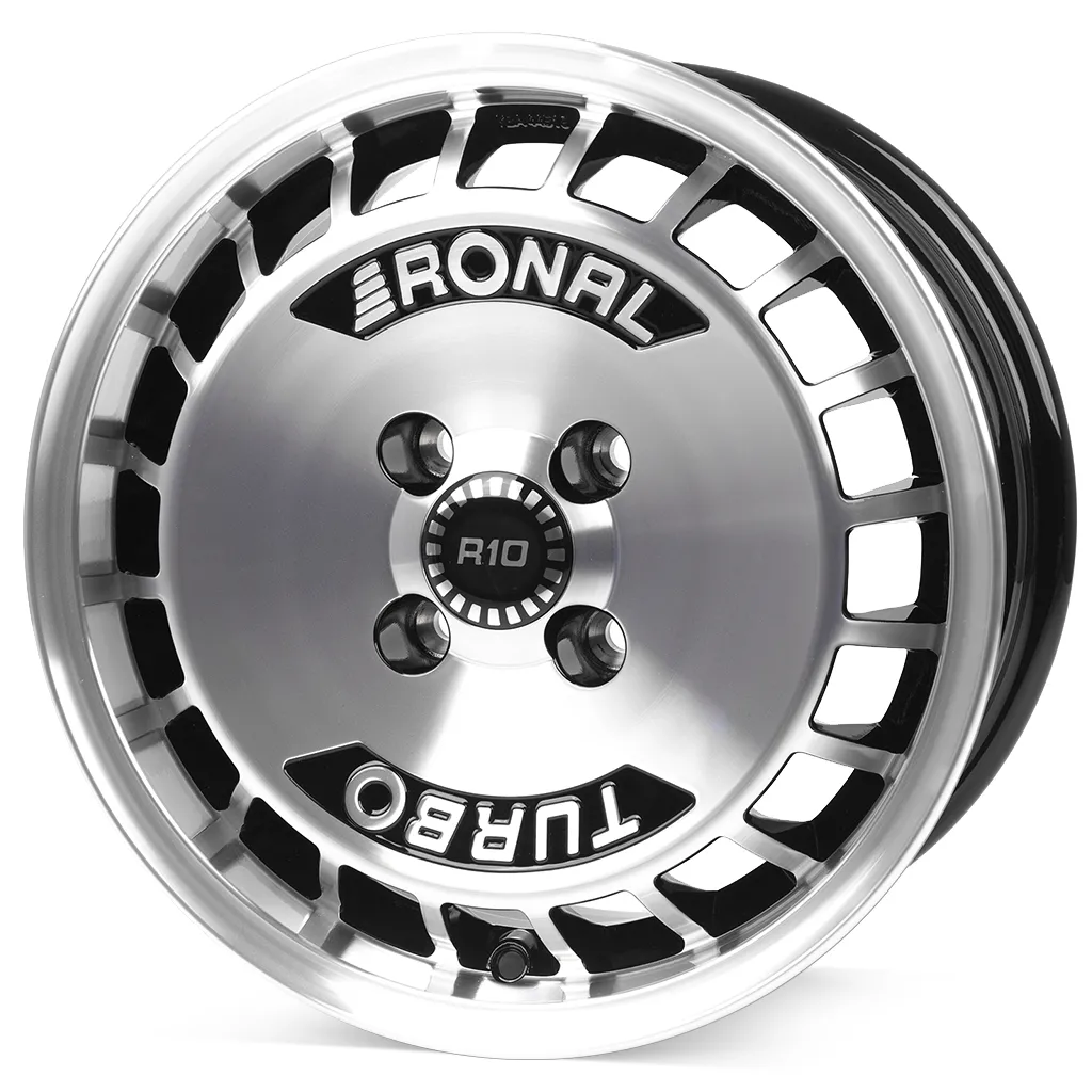 Ronal R10 Turbo - Schwarz-Frontkopiert